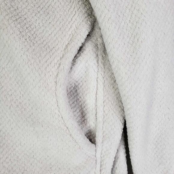 Patagonia Jacket Womens Large ReTool Snap T Fleece Pullover Polartec Off White - Picture 5 of 12